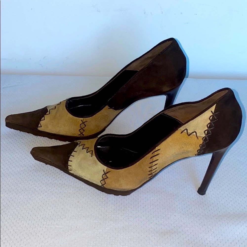 Vintage Juno Suede Stilettos